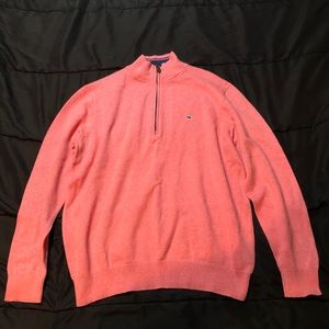 Vineyard vines quarter zip sweater